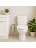 relaxdays Toilettenbürste in Silber