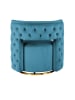 Kayoom Sessel Drehsessel Beverly 125 in petrol - gold