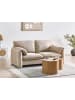 Beliani 2-Sitzer Sofa GETA in Beige/Schwarz - (W) 175 x (H) 77 x (L) 88 cm
