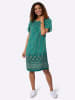 WITT WEIDEN Druck-Kleid in grün-bedruckt