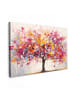 MuchoWow Leinwand bilder Farbiger Baum (BxH)