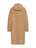 Camel Active Teddymantel mit 2-Wege Reißverschluss in Sand