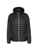 Spalding Kapuzenjacke Padded in schwarz