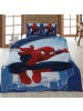 Spiderman Spiderman Bettwäsche-Set Bettbezug 140 cm x 200 cm Kopfkissenbezugs in Blau