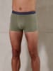 WITT WEIDEN Pants in marine-khaki-bedruckt + marine + khaki