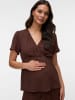 mama licious Bluse in Cocoa Brown