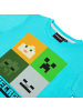 Minecraft Minecraft Kinder Pyjama kurzer Schlafanzug Creeper in weiß