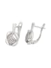 faina Women Huggie Earrings in Silver