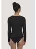 Hessnatur Longsleeve in schwarz