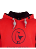 SCHIETWETTER Hoodie "Tammo Talisman" in red/navy