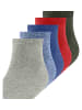 ESPRIT Socken 5er Pack in Blau/Rot/Khaki