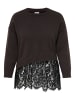 ONLY Carmakoma Strickpullover in Coffee Bean 1