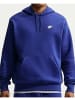 Nike Sweatshirt in Deep Royal Blue/Deep Royal Blue/White