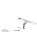 paulmann LED Spiegelleuchte Schrankleuchte Double Hook 2er in Chrom -H: 80mm