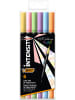 Bic Intensity Dual Tip Pastell-Filzstifte – verschiedene Farben, 6er Pack
