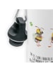 Mr. & Mrs. Panda Trinkflasche Hummeln Kleeblatt mit Spruch in Weiß