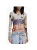 Desigual Beige Viskose-T-Shirt
