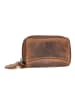 Greenburry Vintage Schlüsseletui Leder 8,5 cm in braun