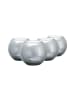 Ritzenhoff & Breker 4er Set Windlichter Elysia in ø 19 cm in grau