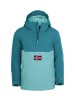 Trollkids Anorak "Bergen" in Teal-Grün