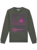 wat? Apparel Sweatshirt Sun and Moon Skyline in Khaki