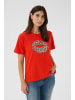 CULTURE T-shirt CUnuga Relaxed fit in Fiery Red