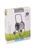 PROGARDEN Gartenschlauchwagen in schwarz