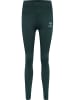 Hummel Hummel Leggings Hmlparis Lebensstil Damen in DARKEST SPRUCE