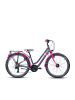 S'COOL Kinderfahrrad -  chiX twin 24 Zoll 21-Gang - Dark Grey/Pink