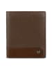 Bugatti Due Geldbörse RFID Schutz Leder 9 cm cognac