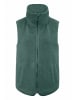 Hessnatur Wollfleece Weste in fichtengrün