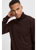 BLEND Strickpullover BHBruton V-neck in Braun