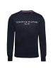 Tommy Hilfiger Sweatshirt Tommy Logo in blau