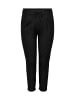 ONLY Carmakoma Elegante Stoffhose Curvy Stretch Jogger Pants CARGOLDTRASH in Schwarz