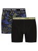 Petrol Industries 2er-Pack Boxershorts Sunset in Schwarz