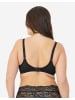 SugarShape BH ELIANAVELVET in black satin