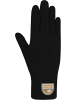 Normani Outdoor Sports Kinder Merino Strick-Fingerhandschuhe Berlingen in Schwarz