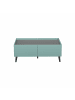 ebuy24 Couchtisch Melton Blau 110 x 60 cm