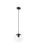 Beliani Pendelleuchten BLEES in Schwarz - (W) 20 x (H) 80 x (L) 20 cm