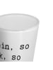 Mr. & Mrs. Panda Schnapsglas Spruch Schnapsglas Legende mit Spruch in Transparent