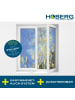 HOBERG Fenster-Pollenschutz 150 x 130 cm Fliegengitten Moskitonetz