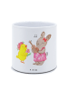 Mr. & Mrs. Panda Blumentopf Ostern Frühlingsgefühle ohne Spruch in Weiß