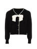NAEMI Damen Cardigan in Schwarz