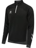 Hummel Halbreißverschluss Sweatshirt Hmllead Herren in BLACK