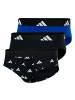 adidas 3er Pack Brief Active Flex Cotton in Mehrfarbig