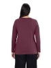 Ulla Popken Shirt in dunkle beere