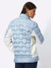 creation L Leichtdaunenjacke in hellblau-ecru