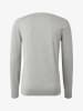 Tom Tailor Tom Tailor Pullover Strickpullover Basic Crew-Neck Melange in hellgrau