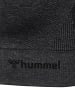 Hummel Hummel Top Hmlmt Yoga Damen Atmungsaktiv Schnelltrocknend Nahtlosen in BLACK MELANGE