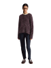 Marc O'Polo DENIM Tweed-Cardigan relaxed in Mahagony Jam